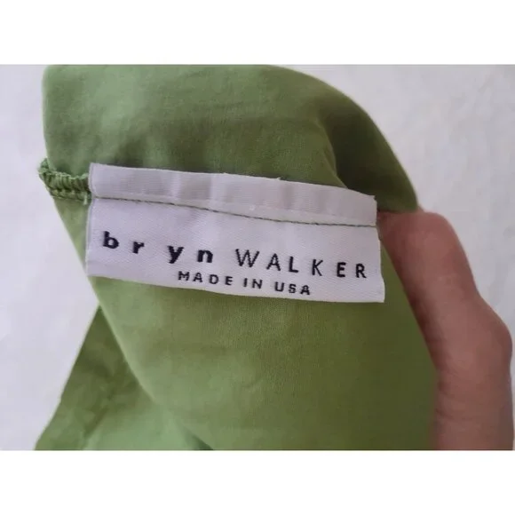 Bryn Walker Shirt Dress 100% Organic Cotton Minimalist MOP Buttons Size Large - Picture 5 of 8